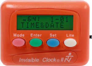 Orange Invisible Clock II