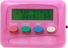 Load image into Gallery viewer, Pink Invisible Clock II